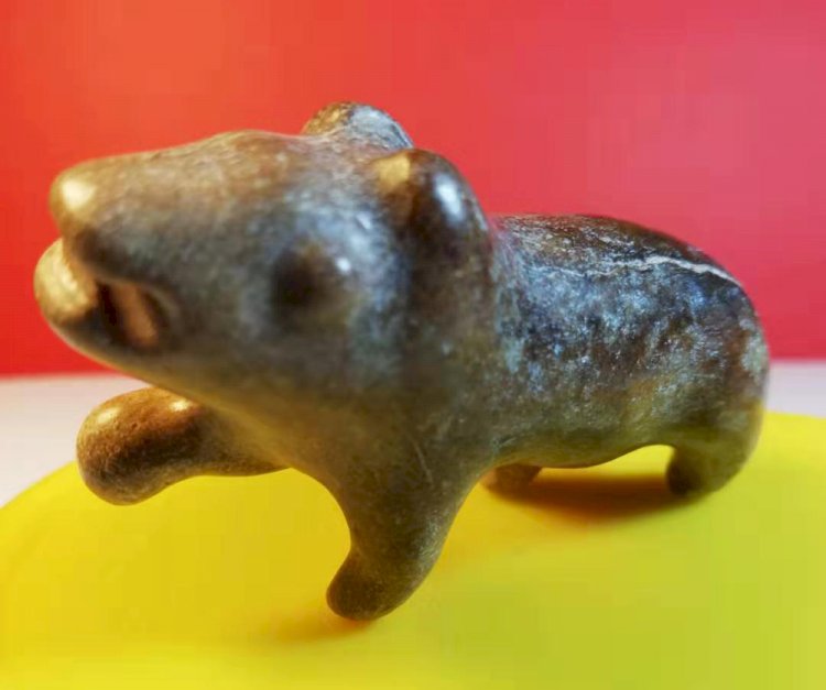 A045 Neolithic Jade Pig