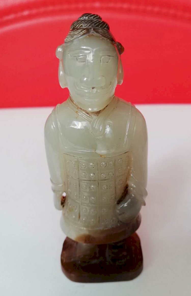 F001 Jade soldier of the Qin Dynasty