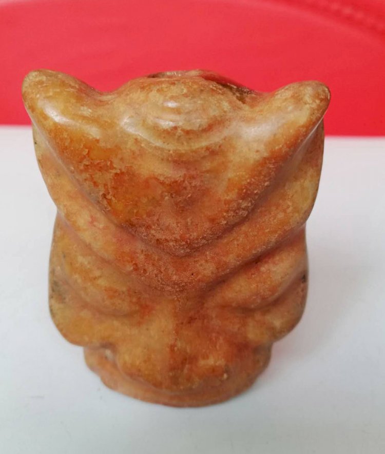 A018. Archaic Jade head