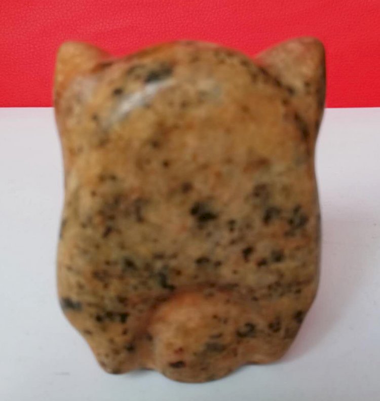 A018. Archaic Jade head