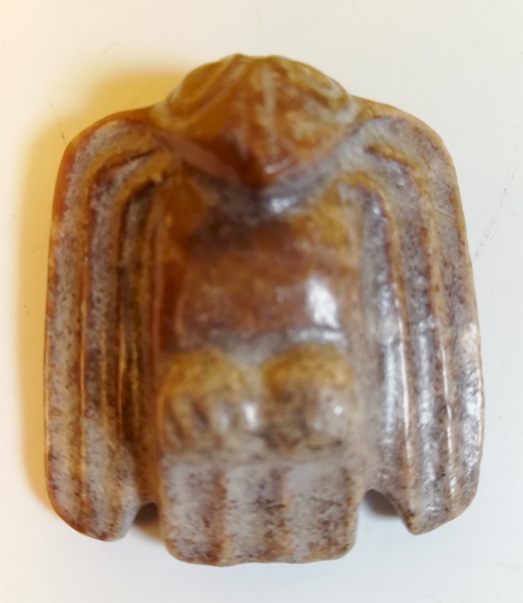 A038 Hongshan Cultural Jade Owl